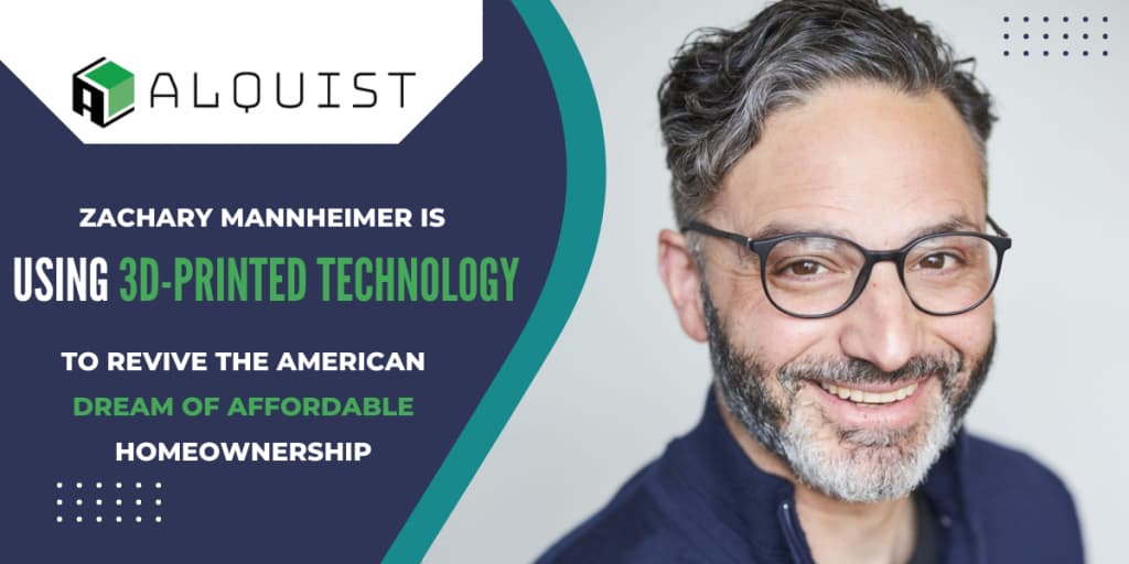 Zachary Mannheimer using 3-D Printed Tech