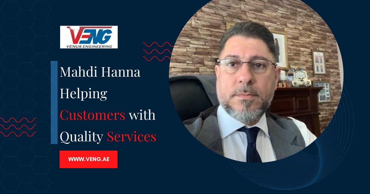 Mahdi Hanna Helping Customers with Quality Services