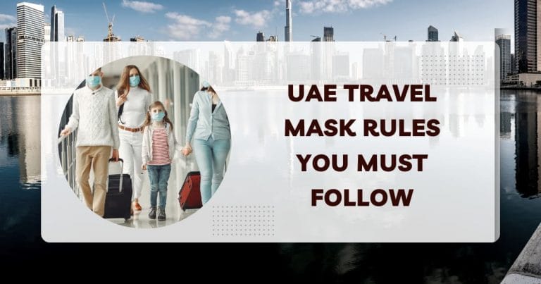 UAE Travel Mask Rules