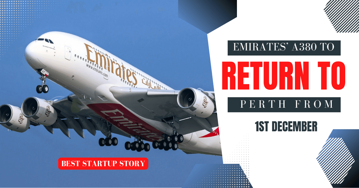 Emirates A380 to Perth