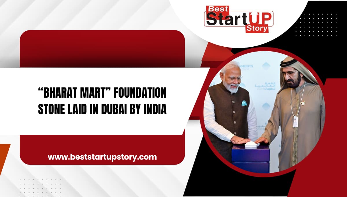 Bharat Mart Foundation Stone