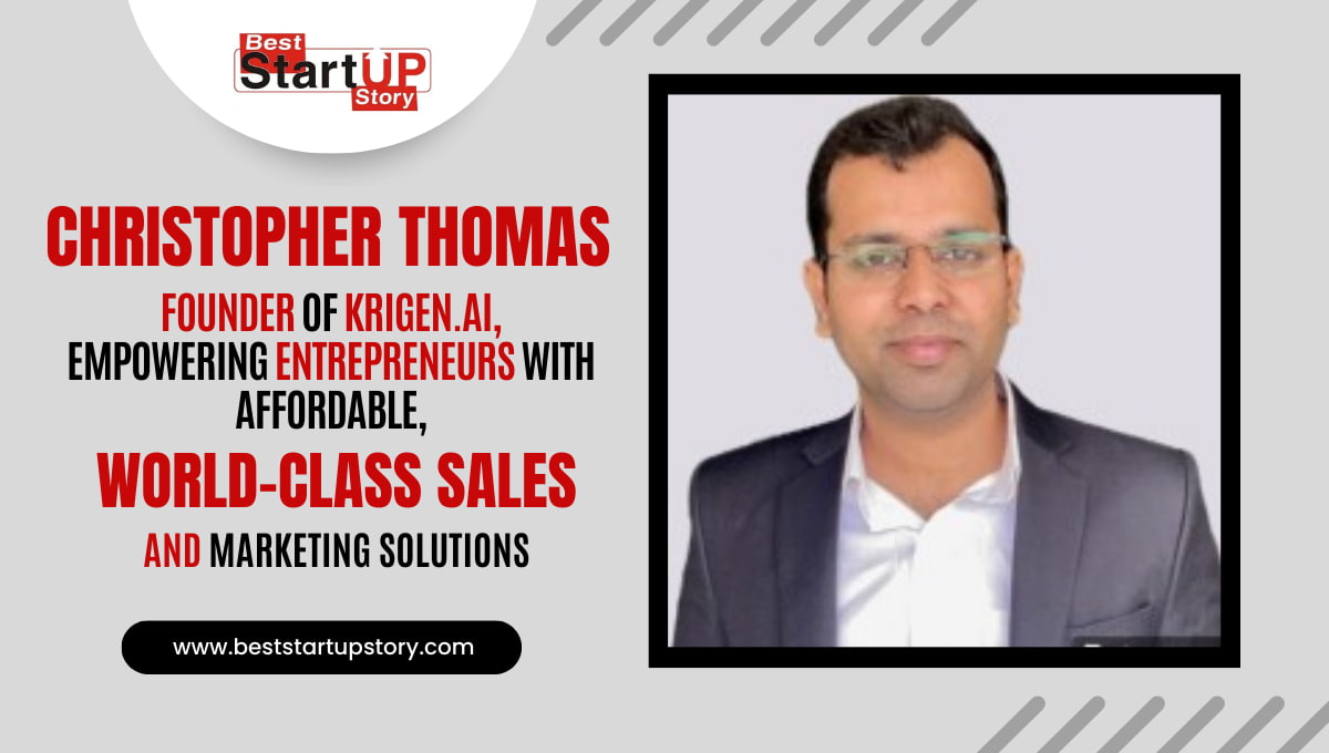 Christopher Thomas Revolutionizes Sales and Marketing for Small Businesses with Krigen.ai