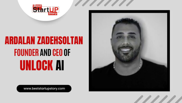 Ardalan Zadehsoltan, founder and CEO of Unlock AI