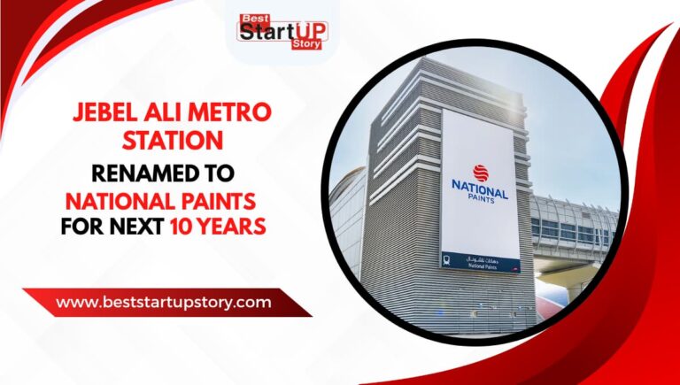 Jebel Ali Metro Station Renamed to National Paints for Next 10 Years