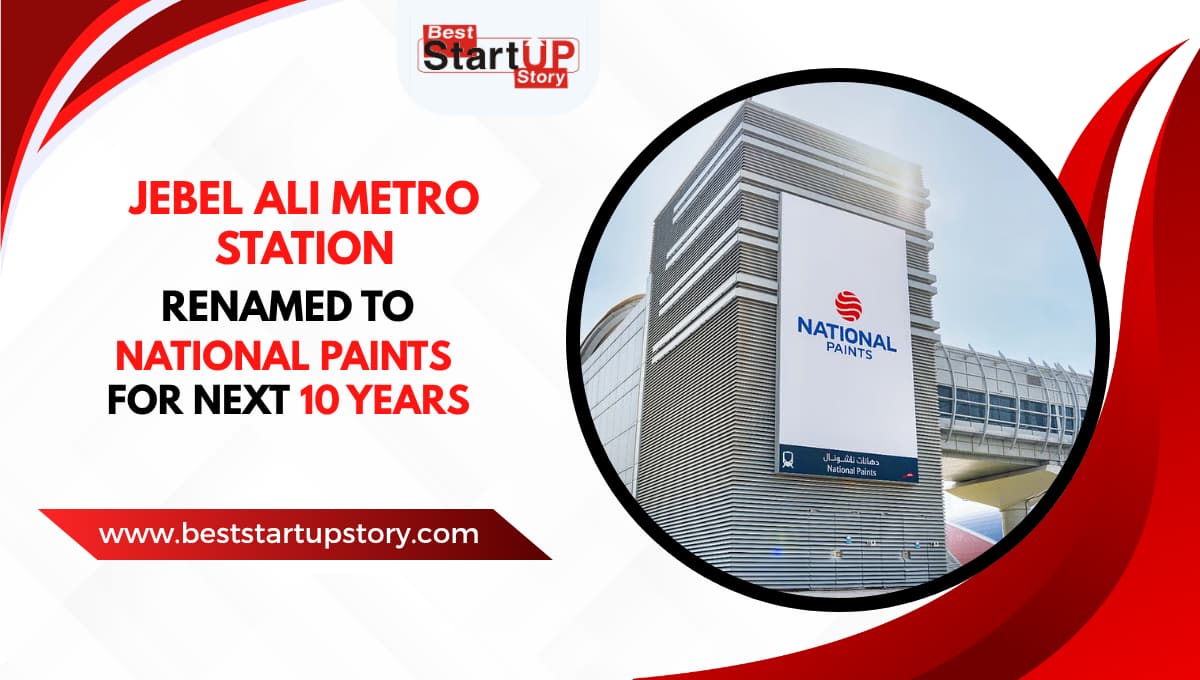 Jebel Ali Metro Station Renamed to National Paints for Next 10 Years