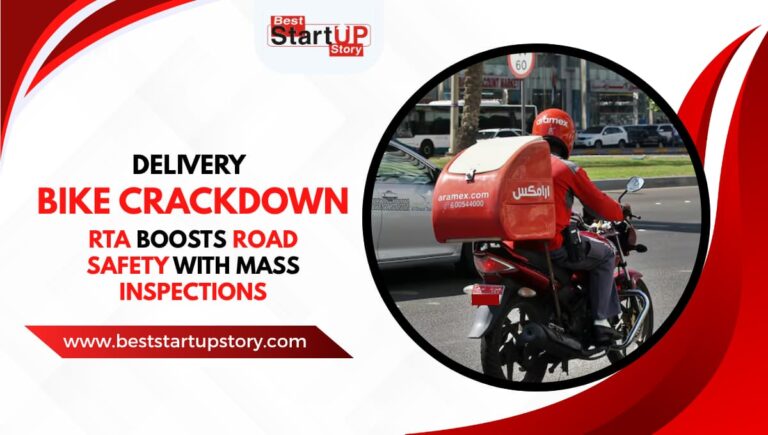 Delivery Bike Crackdown RTA Boosts Road Safety with Mass Inspections