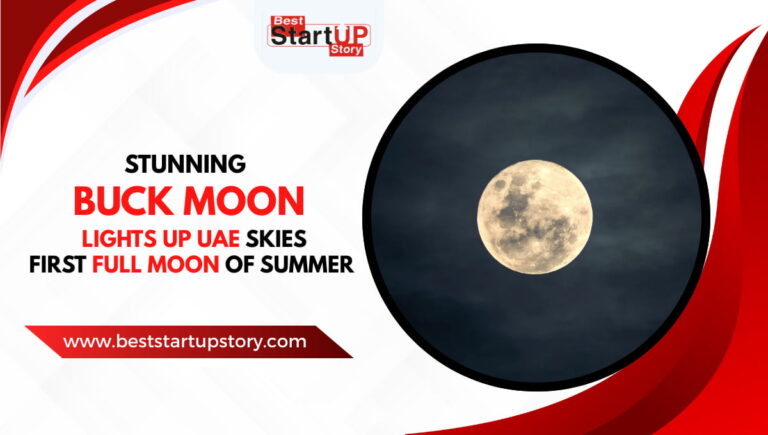 Stunning Buck Moon Lights Up UAE Skies First Full Moon of Summer