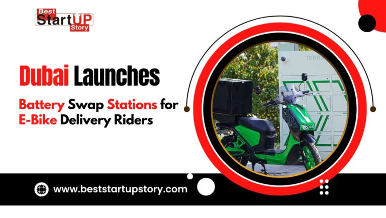Dubai Launches Battery Swap Stations for E-Bike Delivery Riders