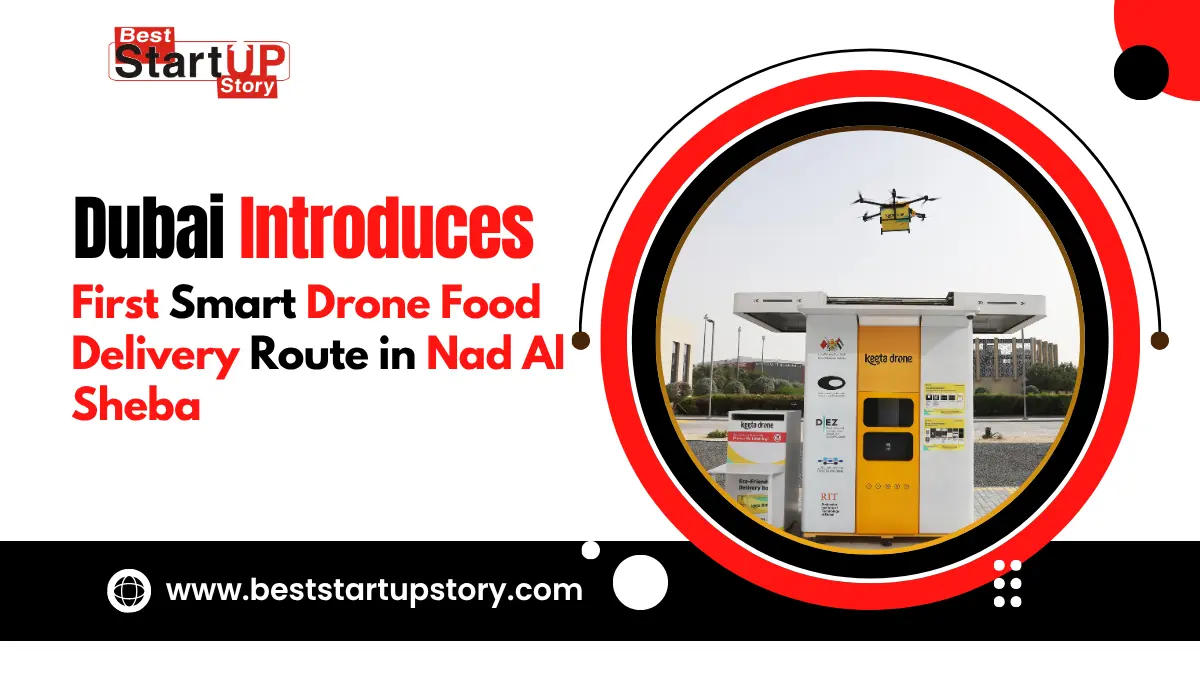 Dubai Introduces First Smart Drone Food Delivery Route in Nad Al Sheba