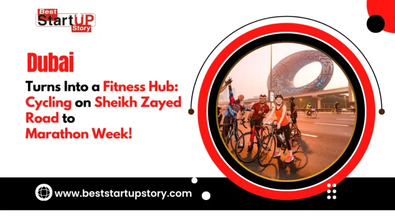 Dubai Turns Into a Fitness Hub Cycling on Sheikh Zayed Road to Marathon Week!