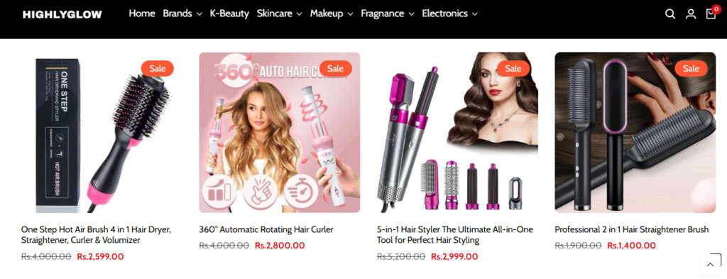 HighlyGlow - Hair curlers