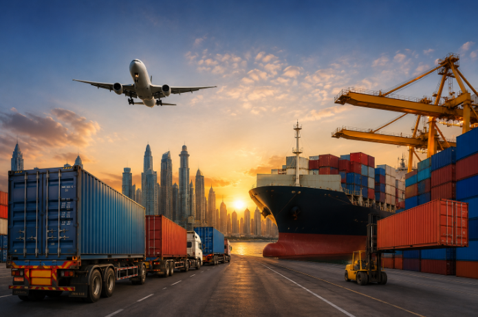 shipping from Dubai to Saudi Arabia