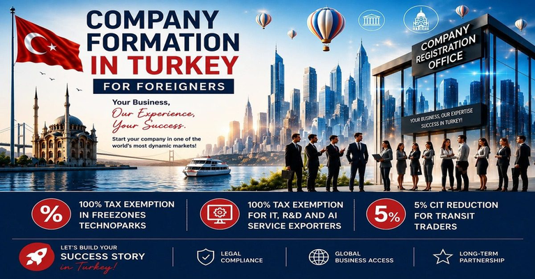 How Foreign Entrepreneurs Can Register a Company in Turkey