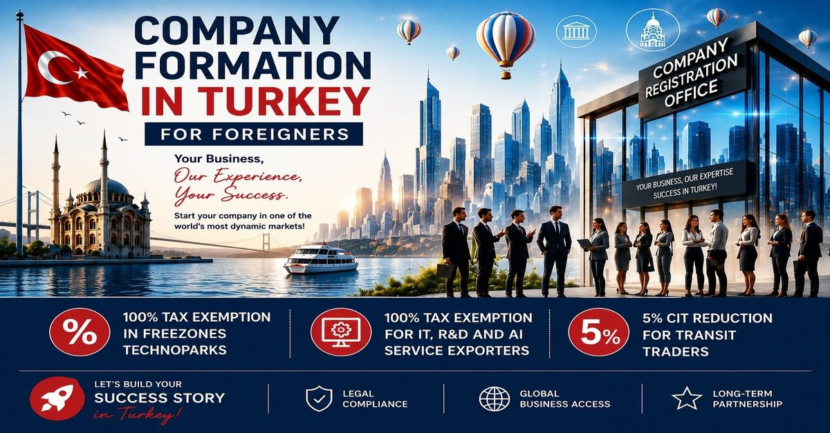 How Foreign Entrepreneurs Can Register a Company in Turkey